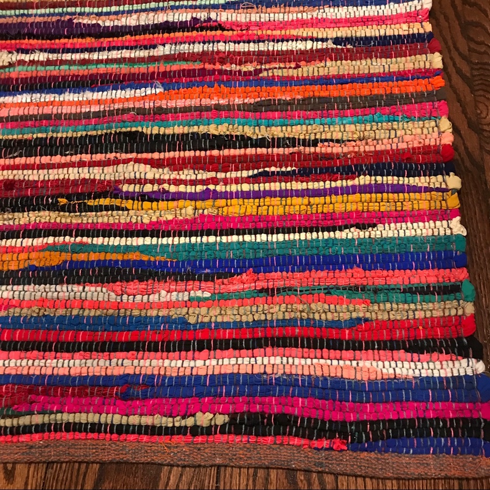 Chindi | Colorful Woven Rag Rug - Picture 2 of 5